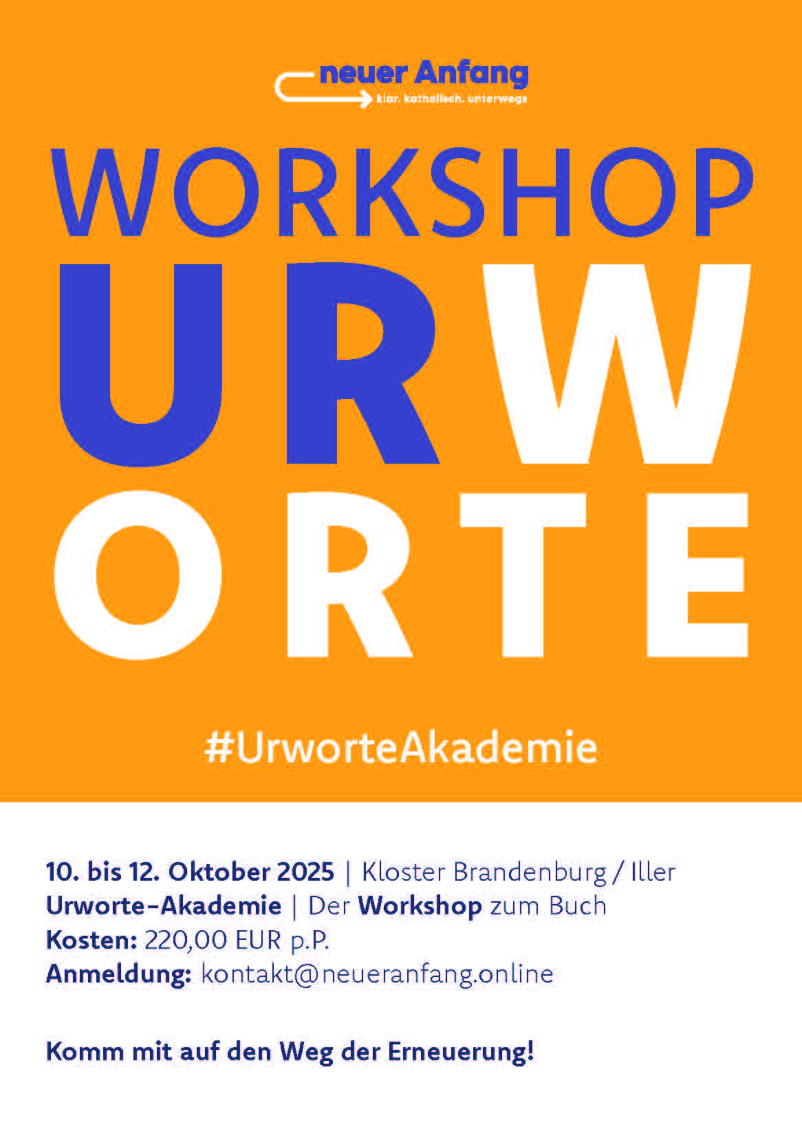 250822_UrworteWorkshop_Flyer