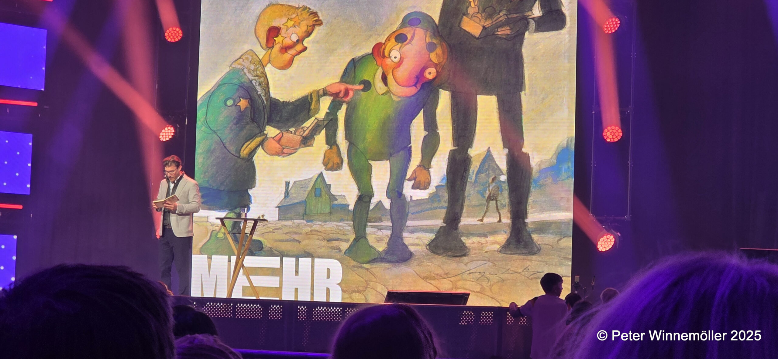 Constantin Maasburg spricht über den Umgang mit Bewertungen. Foto: Peter Winnemöller