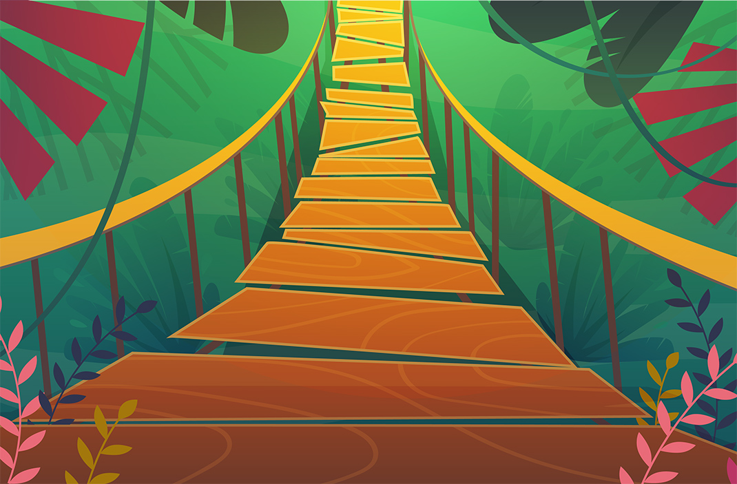 Zeit für Brückenbauer, auch wenn die Konstruktion gewagt erscheint.