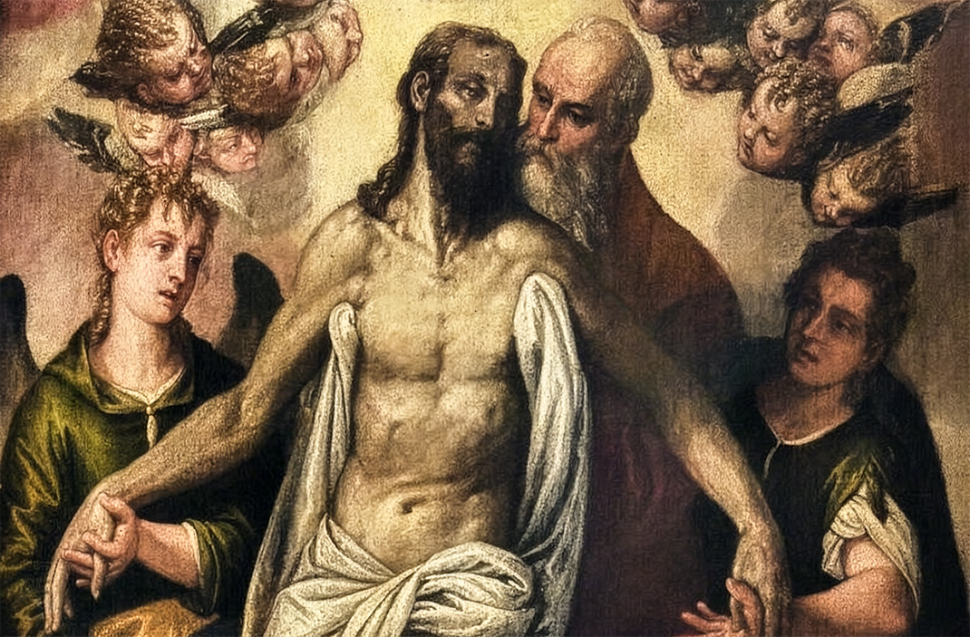 Werkstatt von Paolo Veronese, Gnadenstuhl