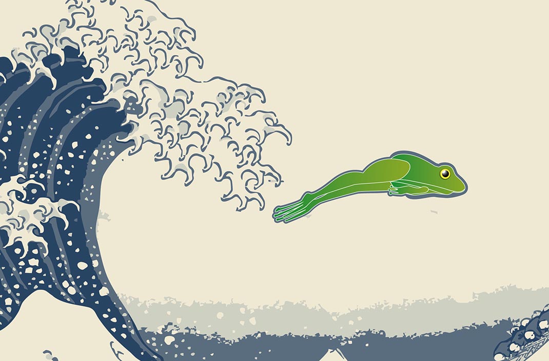 Der Frosch im Ozean – fehl am Platze wie der Wal im Tümpel